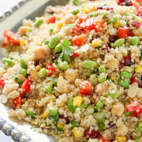Edamame Quinoa Salad The Girl Who Ate Everything
