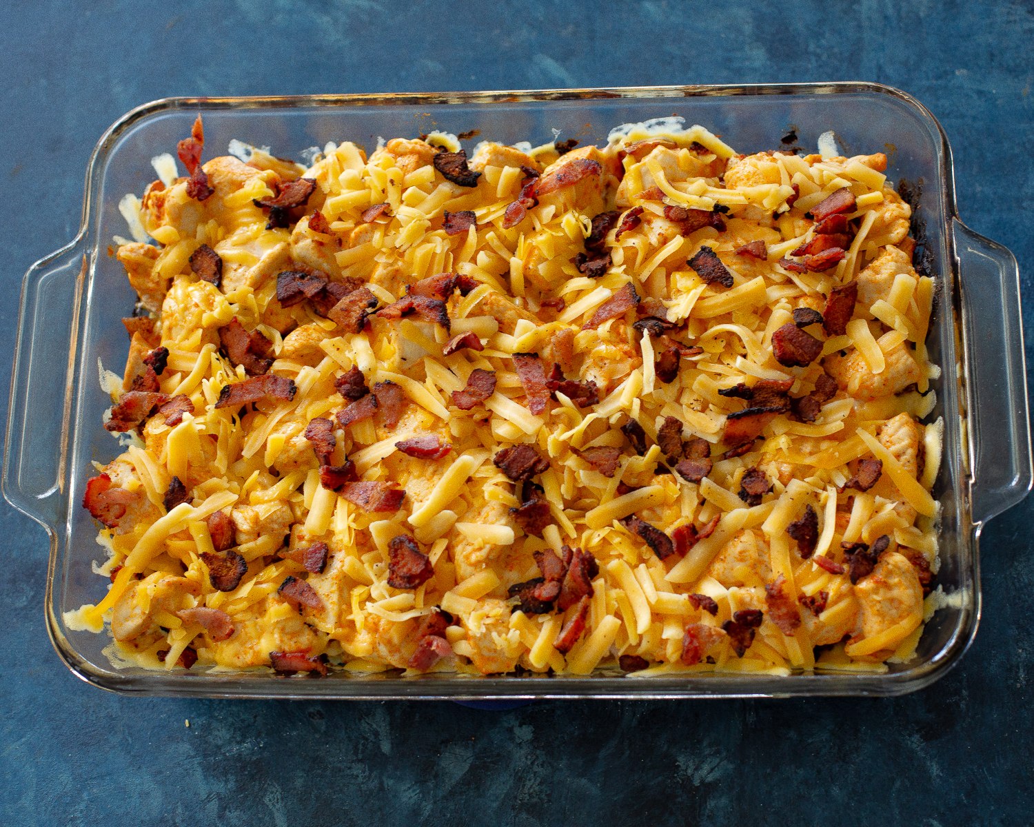 Buffalo Chicken and Potato Casserole
