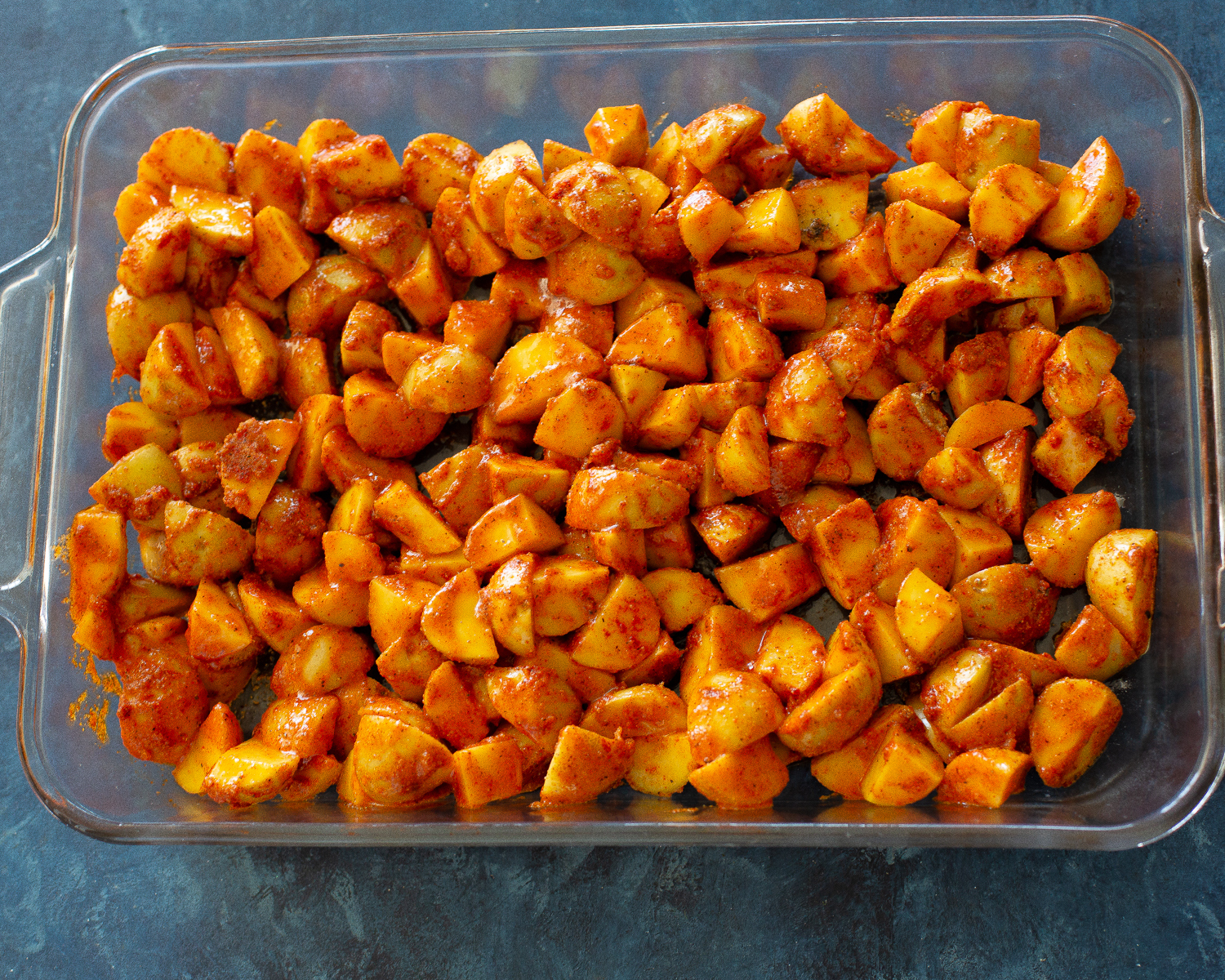 Buffalo Chicken and Potato Casserole