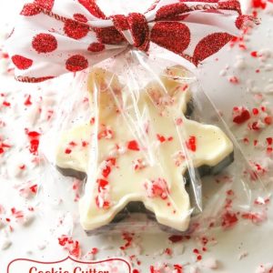 Cookie Cutter Peppermint Bark - the-girl-who-ate-everything.com