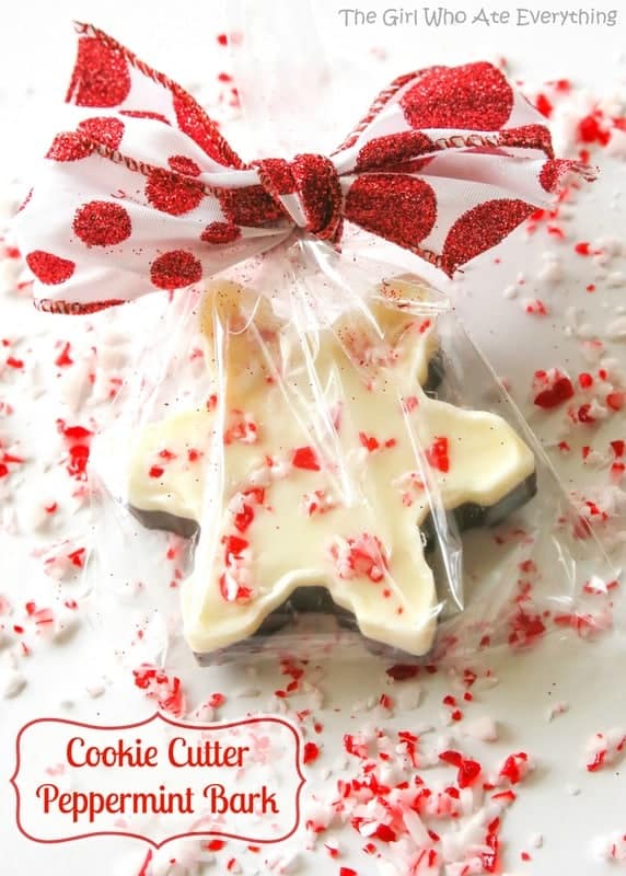 Cookie Cutter Peppermint Bark