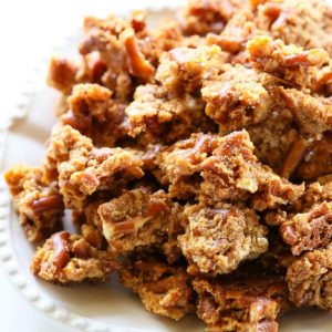 Malted Pretzel Crunch - a sweet and salty snack that is so easy to make. the-girl-who-ate-everything.com