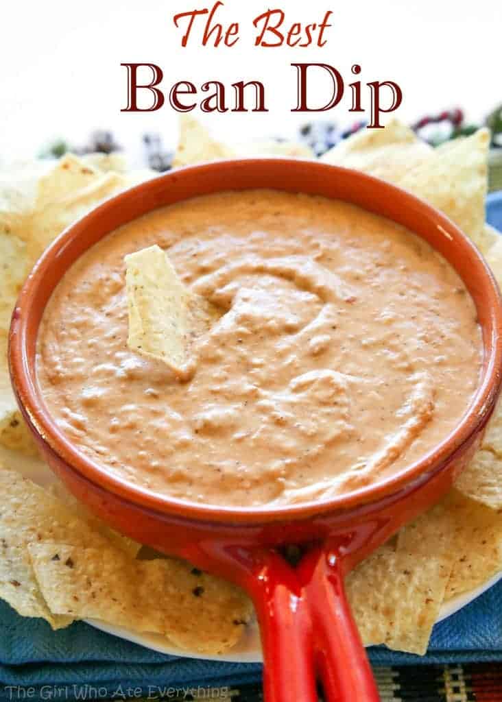 The Best Bean Dip Ever - the-girl-who-ate-everything.com