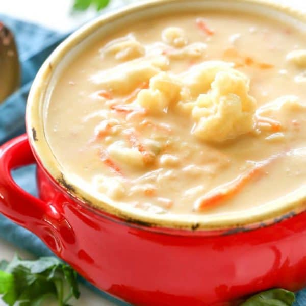 Cauliflower Soup Recipe (+VIDEO) The Girl Who Ate Everything