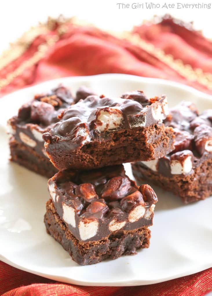 Mississippi Mud Brownies - this is the recipe you want to make. It's perfection! www.the-girl-who-ate-everything.com