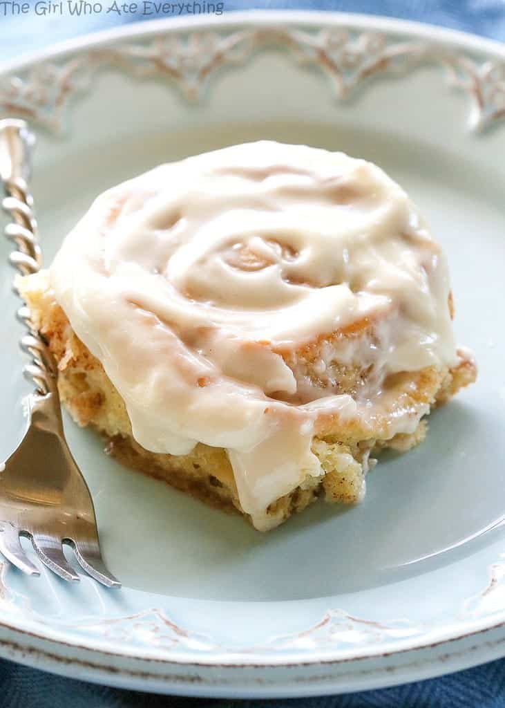 Soft Cinnamon Rolls - no-fail cinnamon rolls that are so soft and covered with cream cheese frosting. 