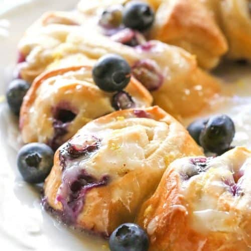 Blueberry Lemon Crescent Ring The Girl Who Ate Everything