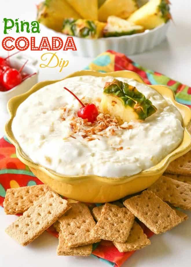 Pina Colada Dip Recipe The Girl Who Ate Everything