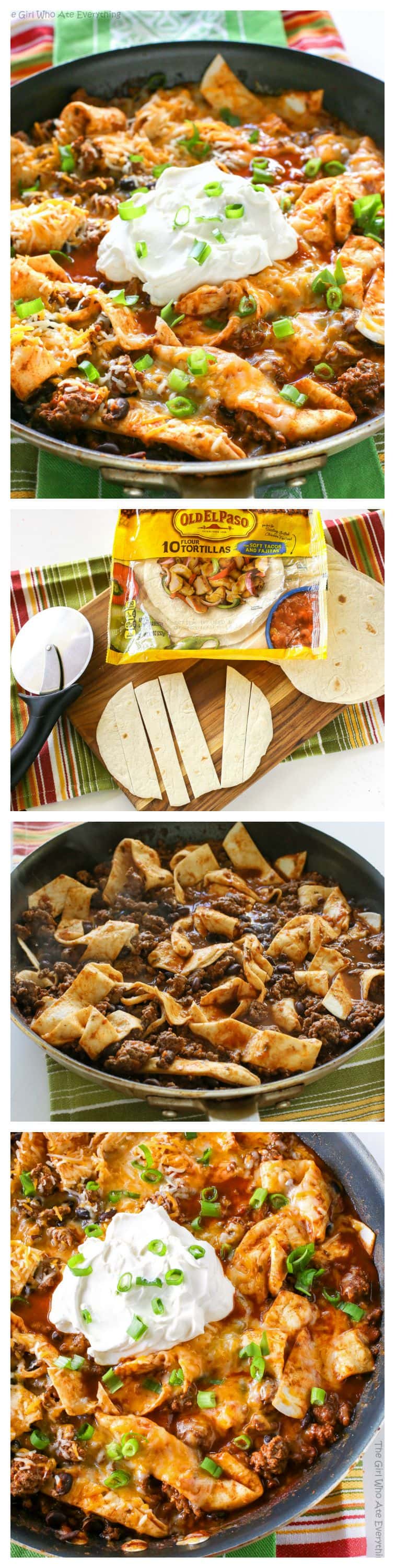 Easy Beef Burrito Skillet Recipe The Girl Who Ate Everything