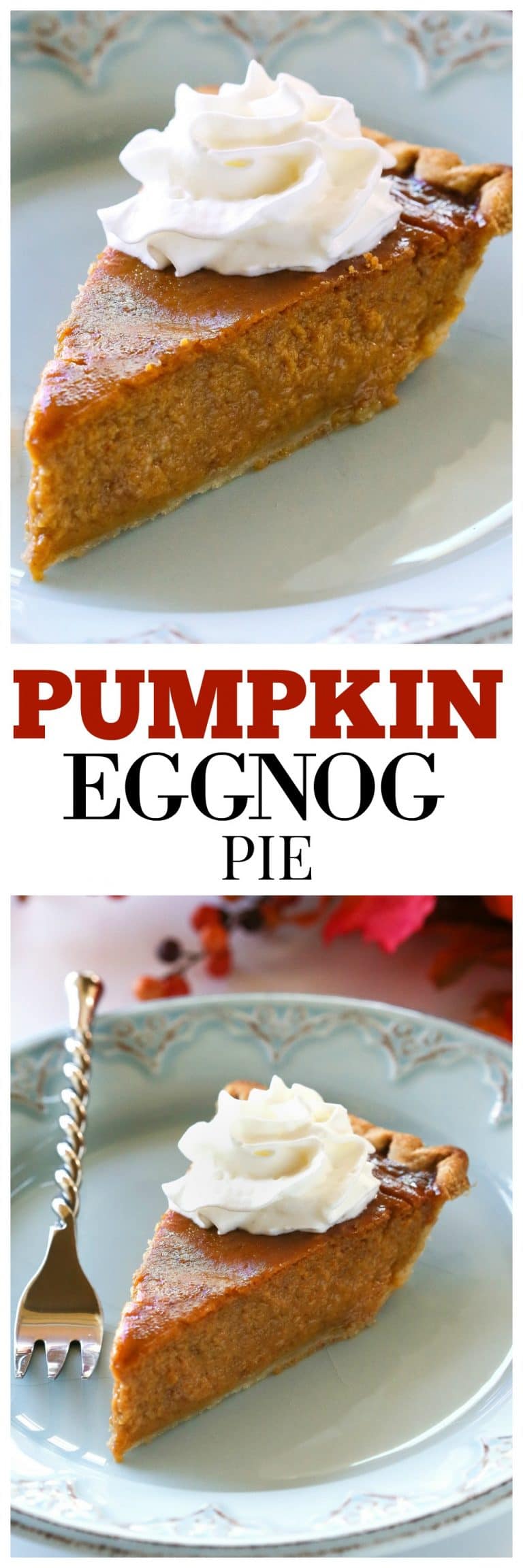 Pumpkin Eggnog Pie The Girl Who Ate Everything