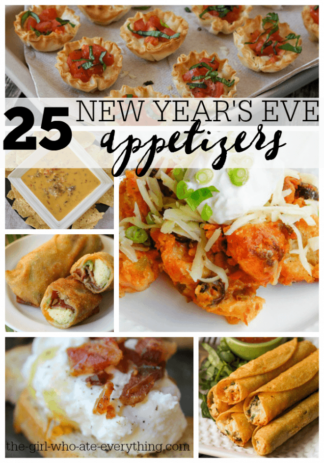 25 New Year's Eve Appetizers - The Girl Who Ate Everything