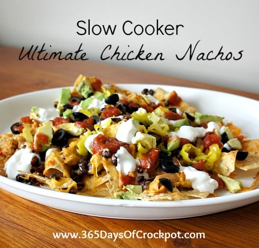 slow cooker nachos -365 days slow cooking