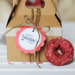 Valentine Donuts with Free Printable