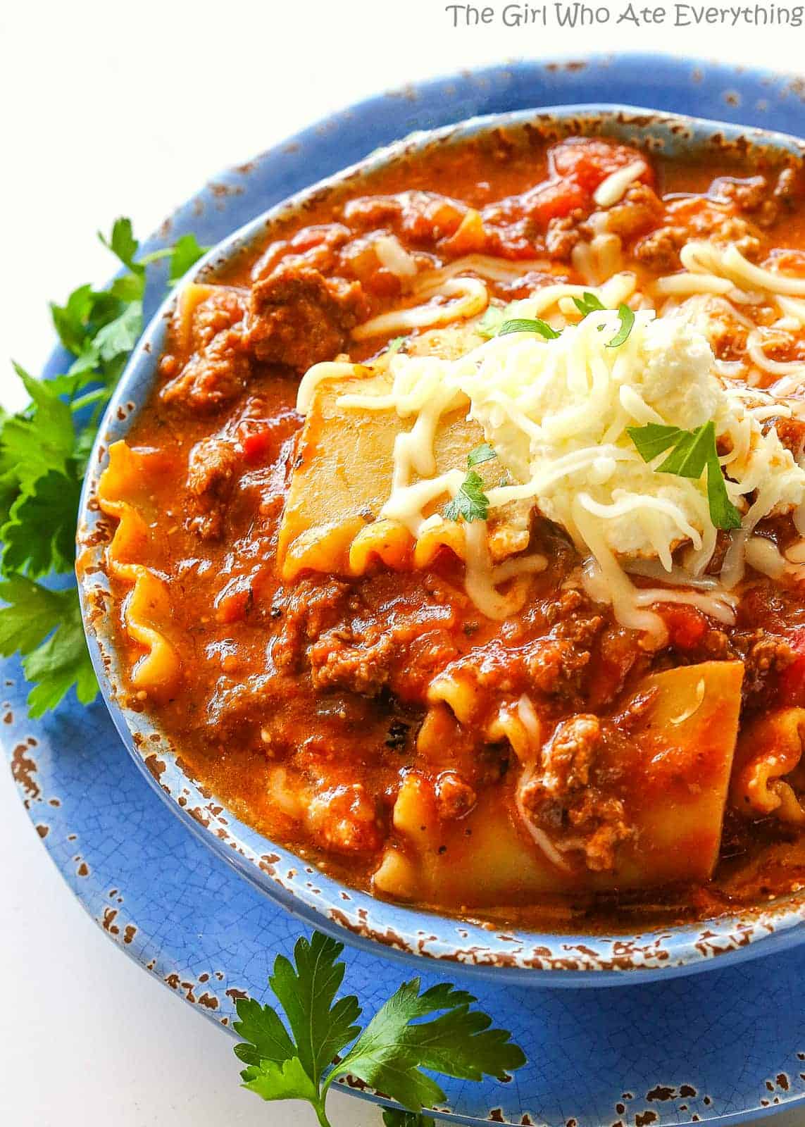 Lasagna Soup Recipe The Girl Who Ate Everything