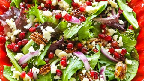Pomegranate Feta Salad Pomegranate Feta Salad