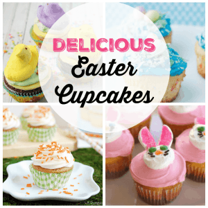 Delicious Easter Cupcakes that will inspire you to get creative for Easter dessert.