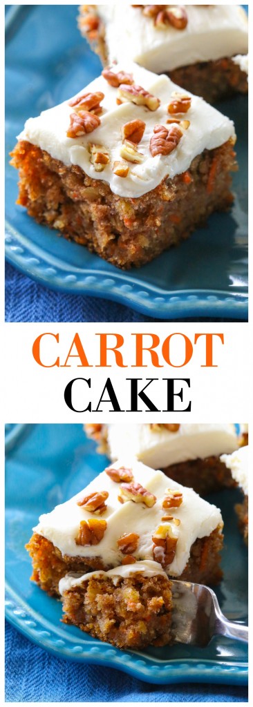 Moist Carrot Cake - super moist carrot cake that full of flavor. #moist #carrot #cake #easter #dessert #recipe