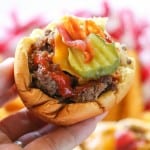 Muffin Tin Cheeseburgers - no drive through needed to eat these delicious handheld burgers. the-girl-who-ate-everything.com
