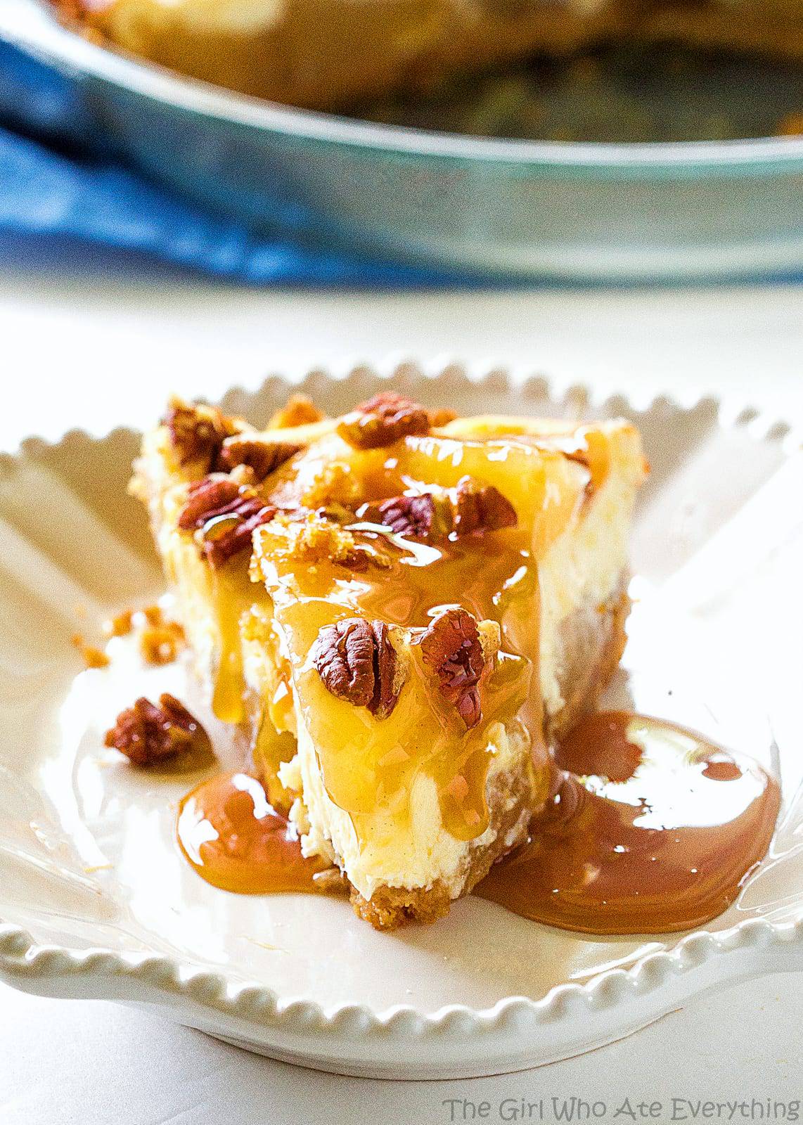 Caramel Apple Cheesecake The Girl Who Ate Everything