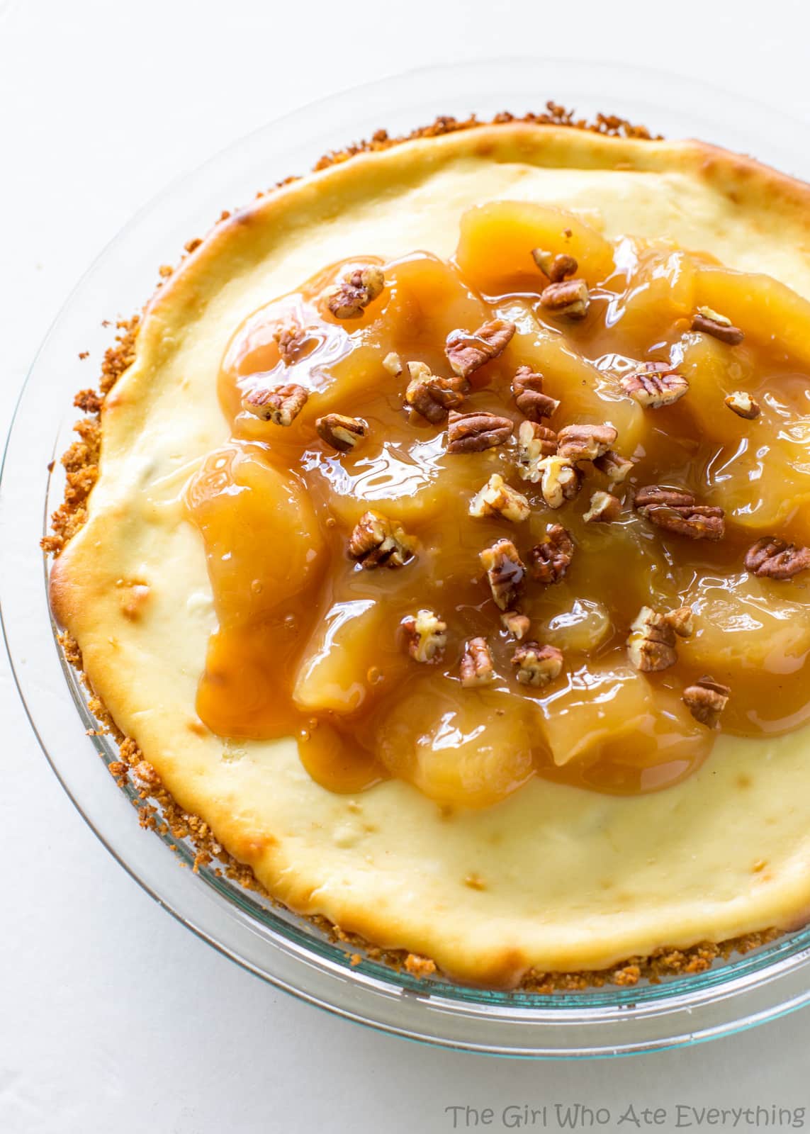 Caramel Apple Cheesecake The Girl Who Ate Everything