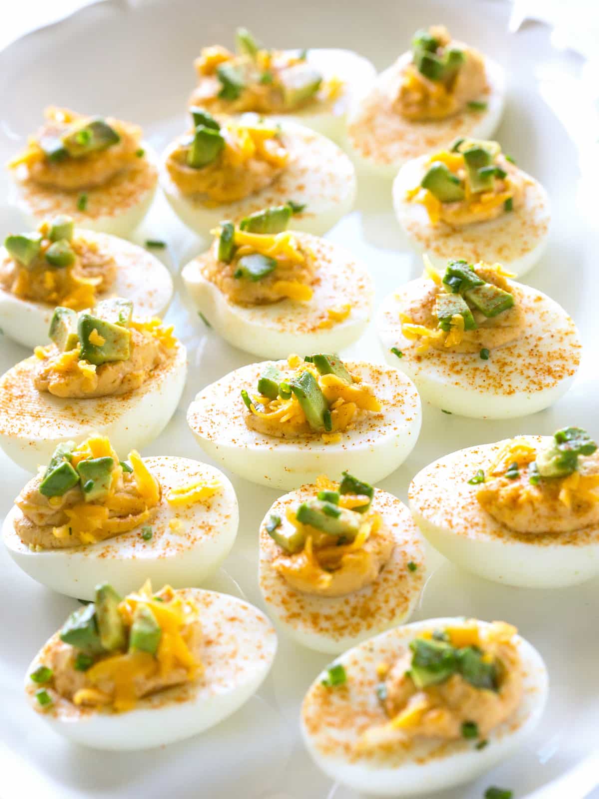 Mexican Deviled Eggs The Girl Who Ate Everything