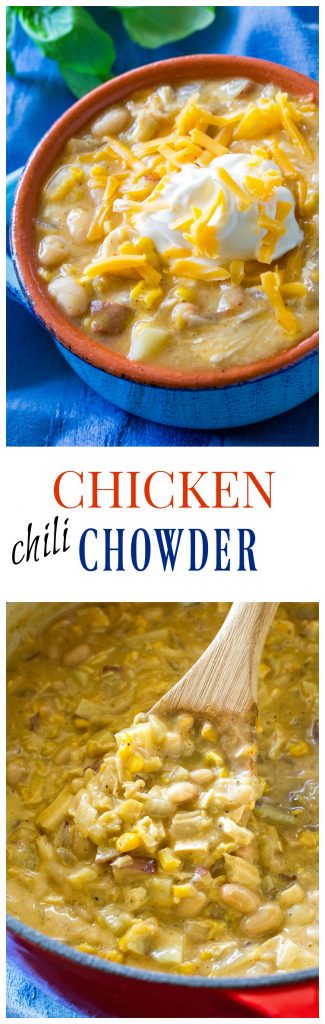 Chicken Chili Chowder - hearty, easy, and comfort food at its best. the-girl-who-ate-everything.com