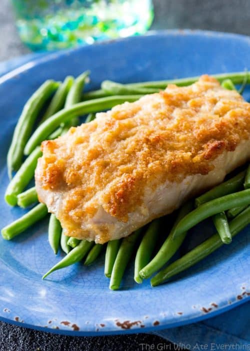 Horseradish Crusted Pork Chops - The Girl Who Ate Everything