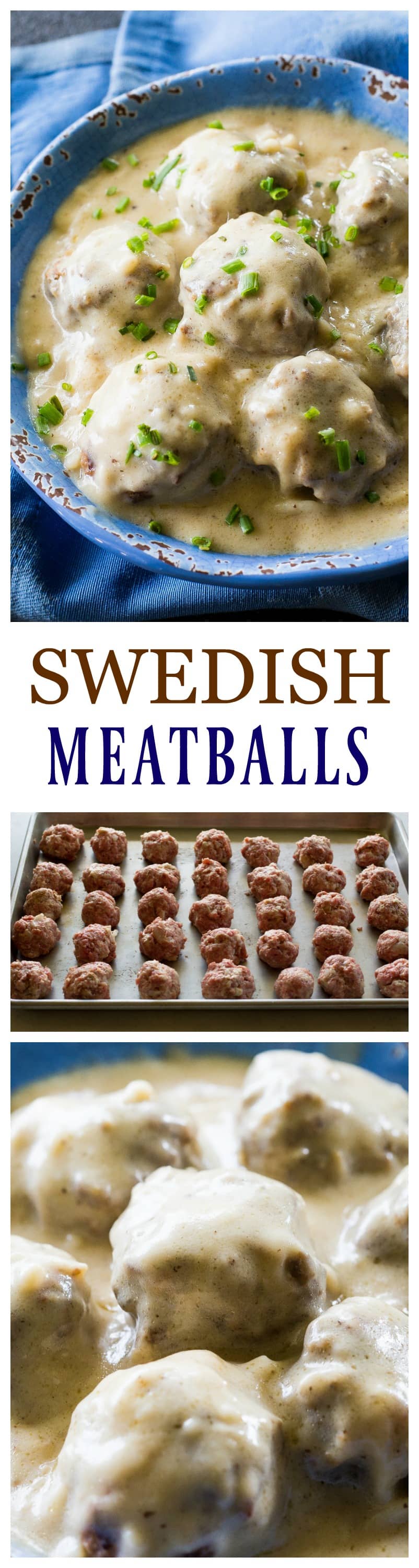 Swedish Meatballs - so tender with a flavorful gravy. Serve over noodles or rice. #swedish #meatballs #recipe #ikea