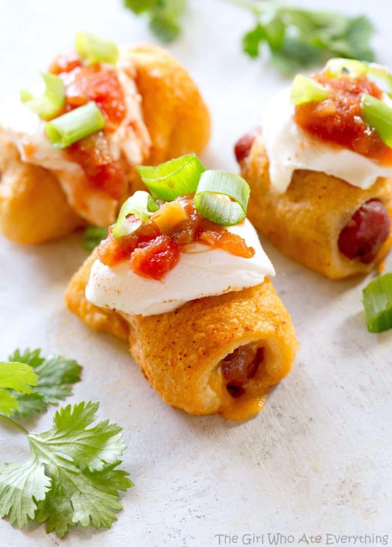Taco Pigs in a Blanket - The Girl Who Ate Everything