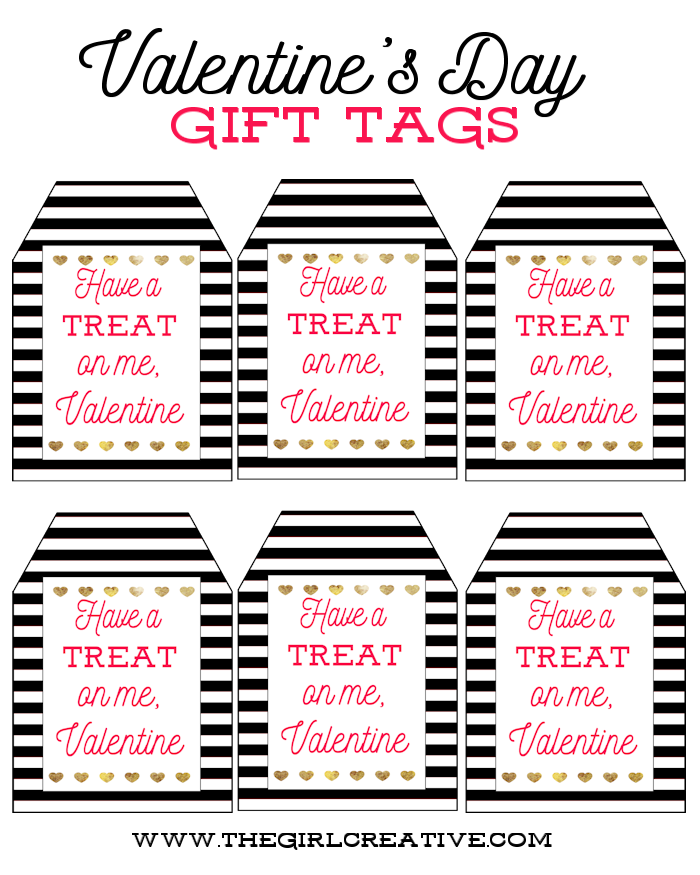 Marshmallow Treat Valentines | Classroom Valentines | Printable Valentine's Day Gift Tags