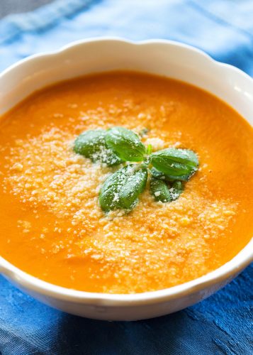 The Best Tomato Soup Recipe (+VIDEO) - The Girl Who Ate Everything