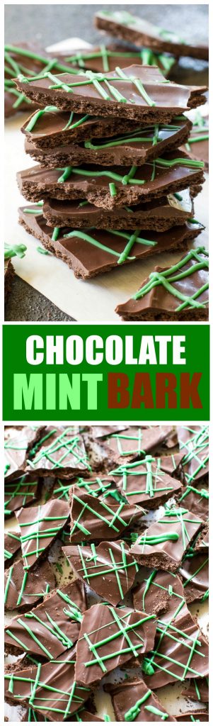 Mint Chocolate Bark - The Girl Who Ate Everything