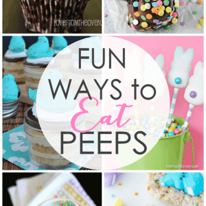 Fun Ways to Eat Peeps - From chocolate covered Peeps to Peeps S'mores - there's may fun ways toe at Peeps