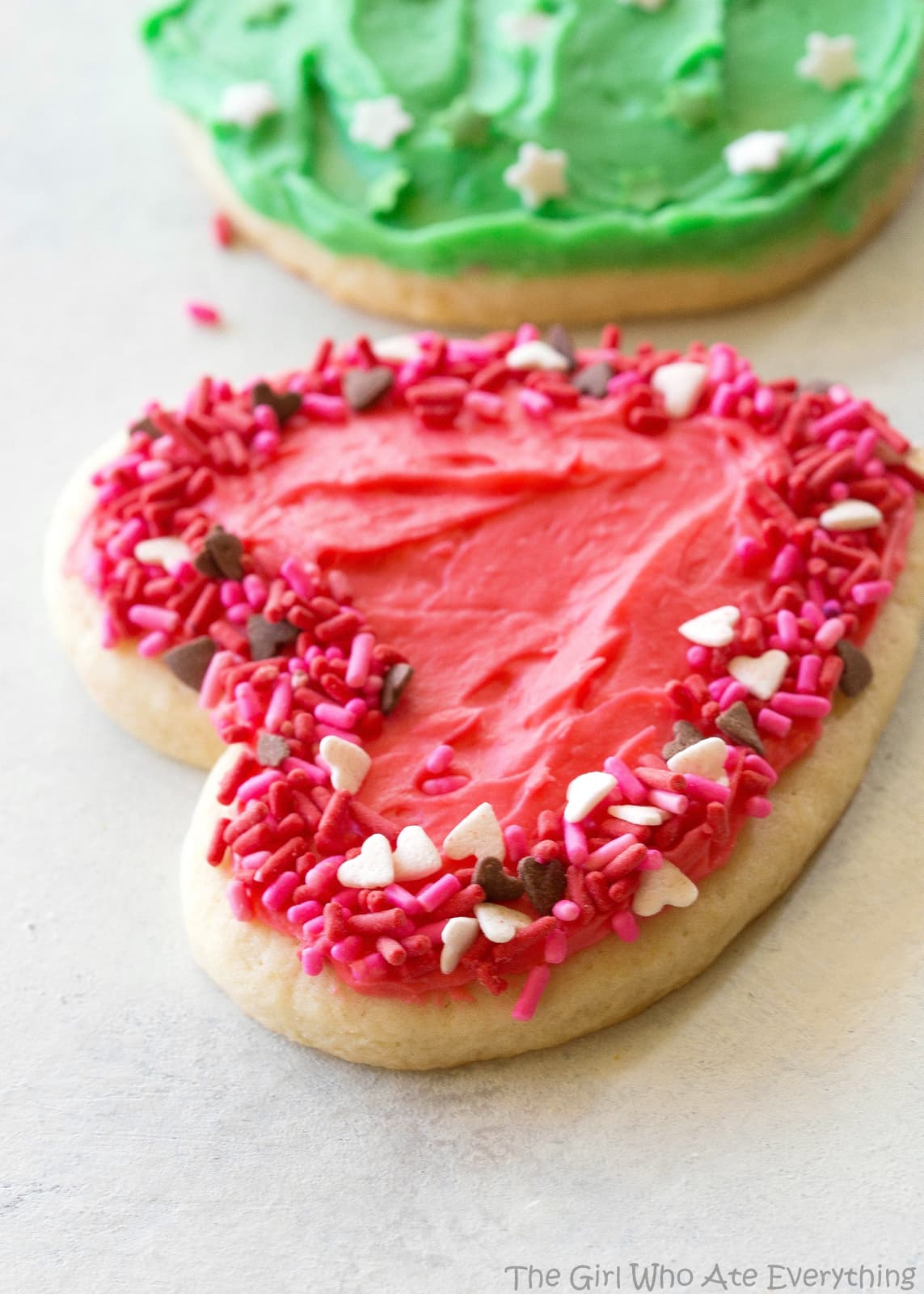 These Sugar Cookies are soft, buttery and great for cut-out shapes! the-girl-who-ate-everything.com