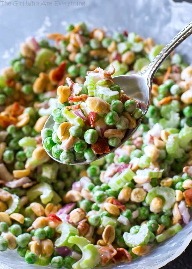 The Best Pea Salad Recipe (+VIDEO) The Girl Who Ate Everything