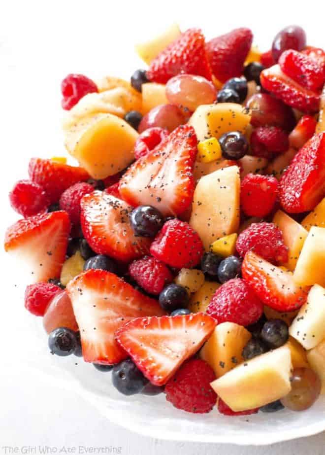 Poppy Seed Fruit Salad Recipe (+VIDEO) The Girl Who Ate Everything