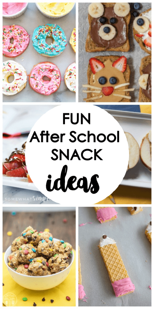 25 Fun After School Snack Ideas The