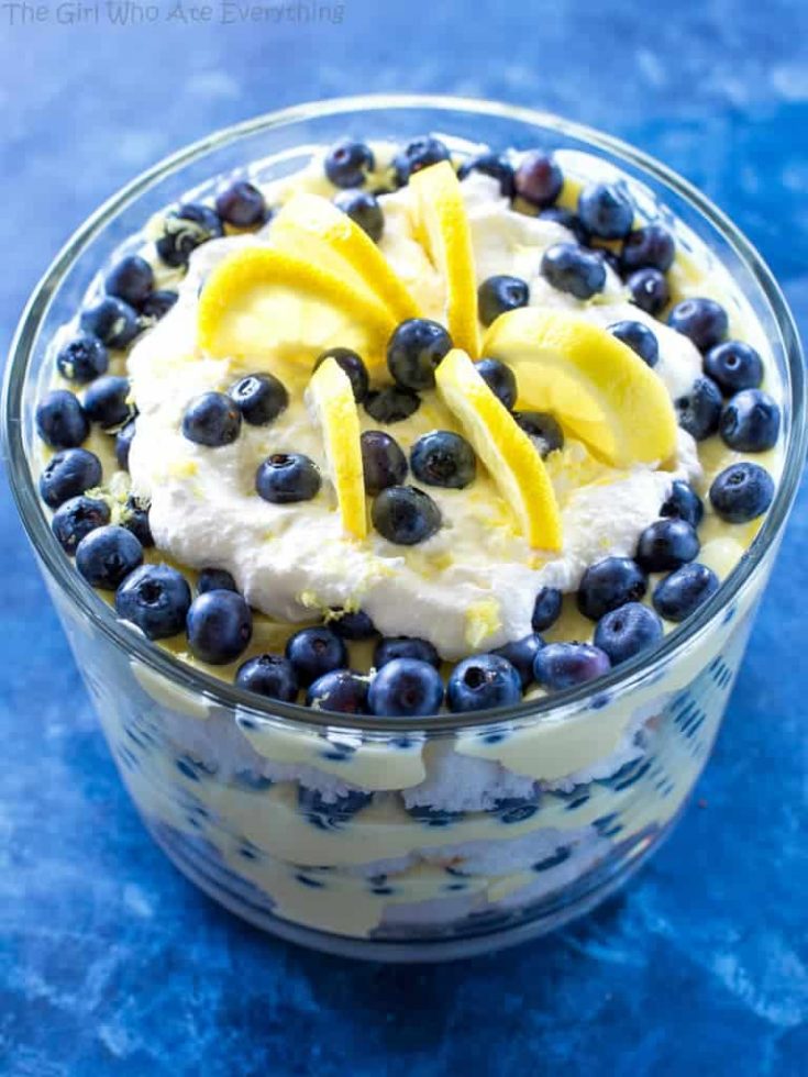 Lemon Blueberry Trifle (+VIDEO) The Girl Who Ate Everything