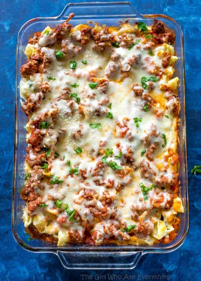Unstuffed Shells Casserole (+VIDEO) The Girl Who Ate Everything