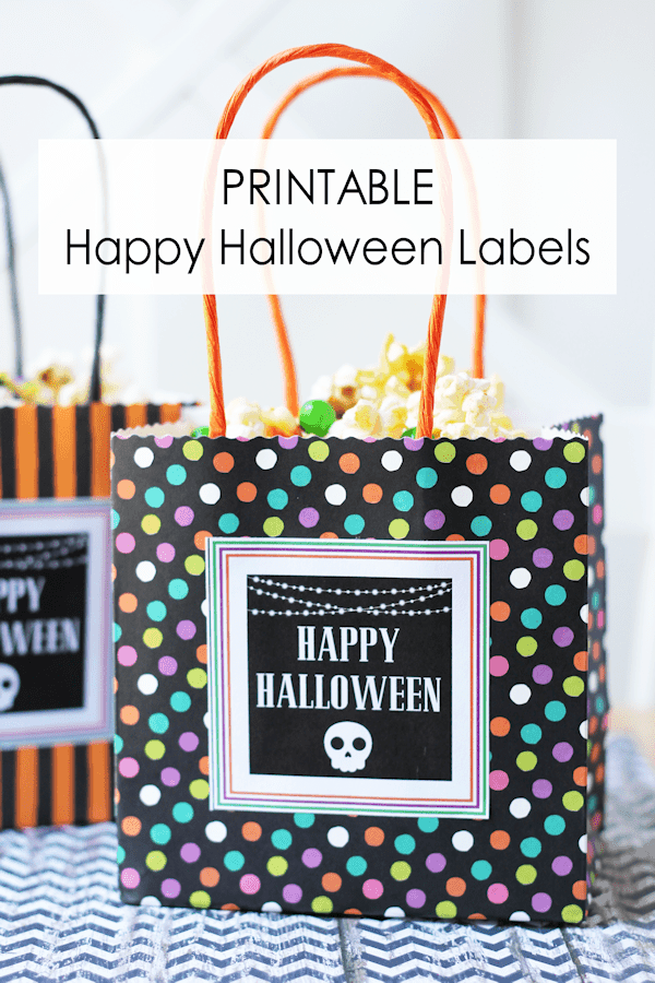 Monster Party Mix | Free Printable Halloween Tags and Labels