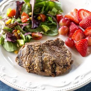 Get your grill on with this lean Garlic Mustard Sirloin. It's a easy dinner ready in under 30 minutes that is packed with flavor and protein.