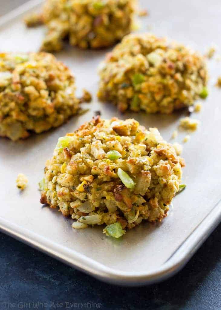 Imagine stuffing in the form of an individually portioned ball. That's what these Corn Stuffing Balls are!