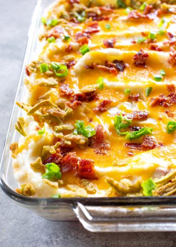 Jalapeno Popper Mashed Potatoes (+VIDEO) - The Girl Who Ate Everything