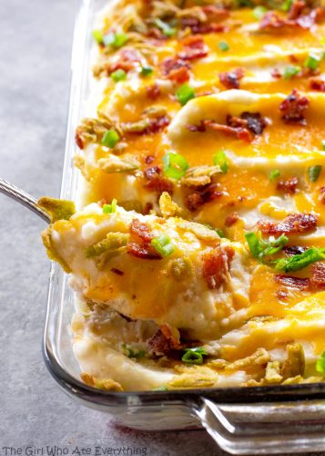 Jalapeno Popper Mashed Potatoes (+VIDEO) - The Girl Who Ate Everything