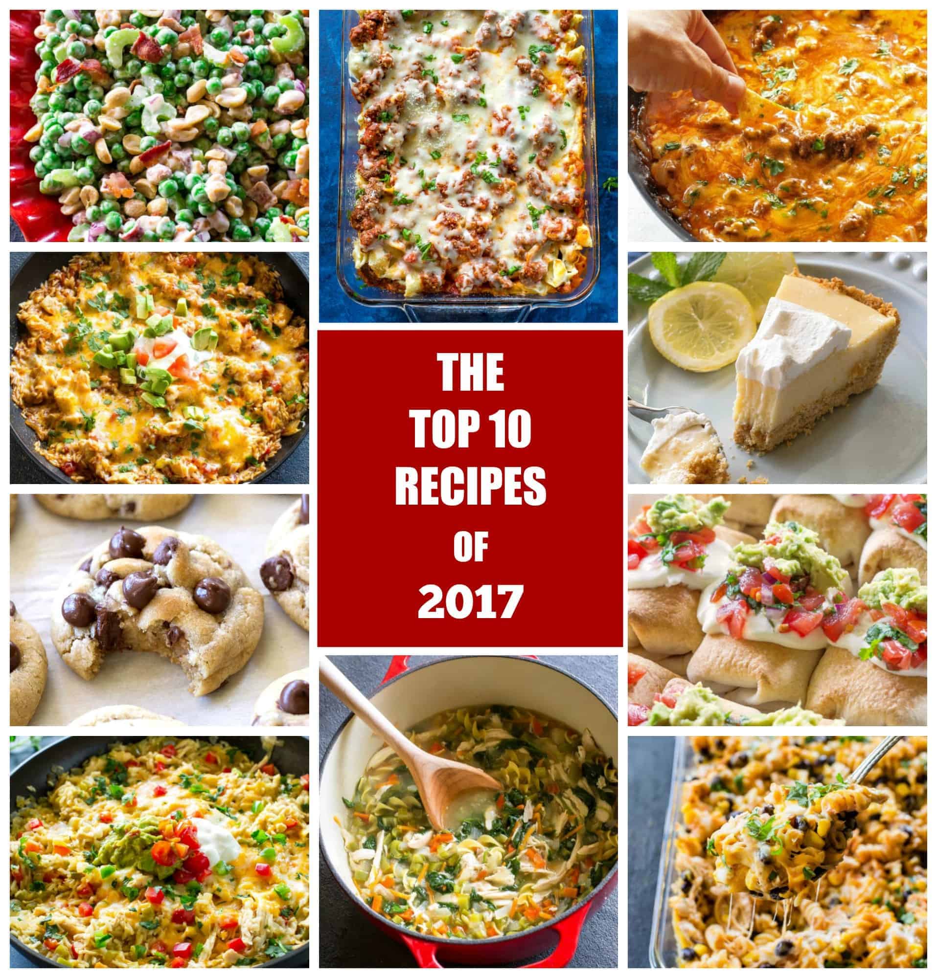 the top ten recipes of 2017