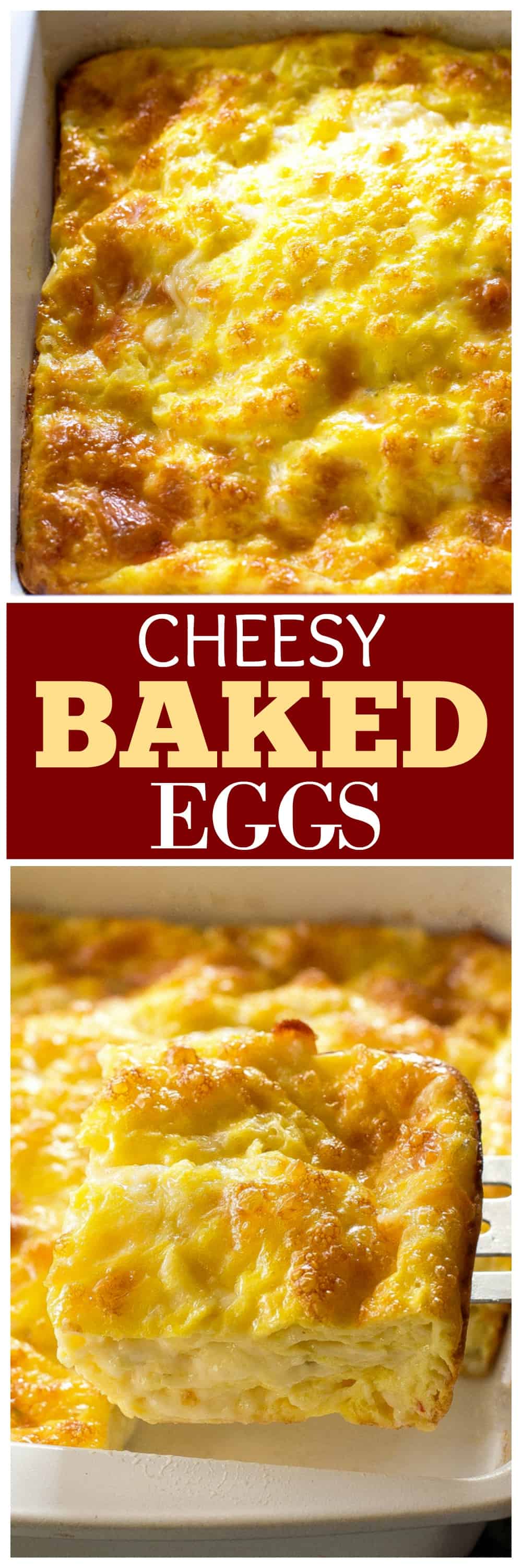Cheesy Baked Eggs
