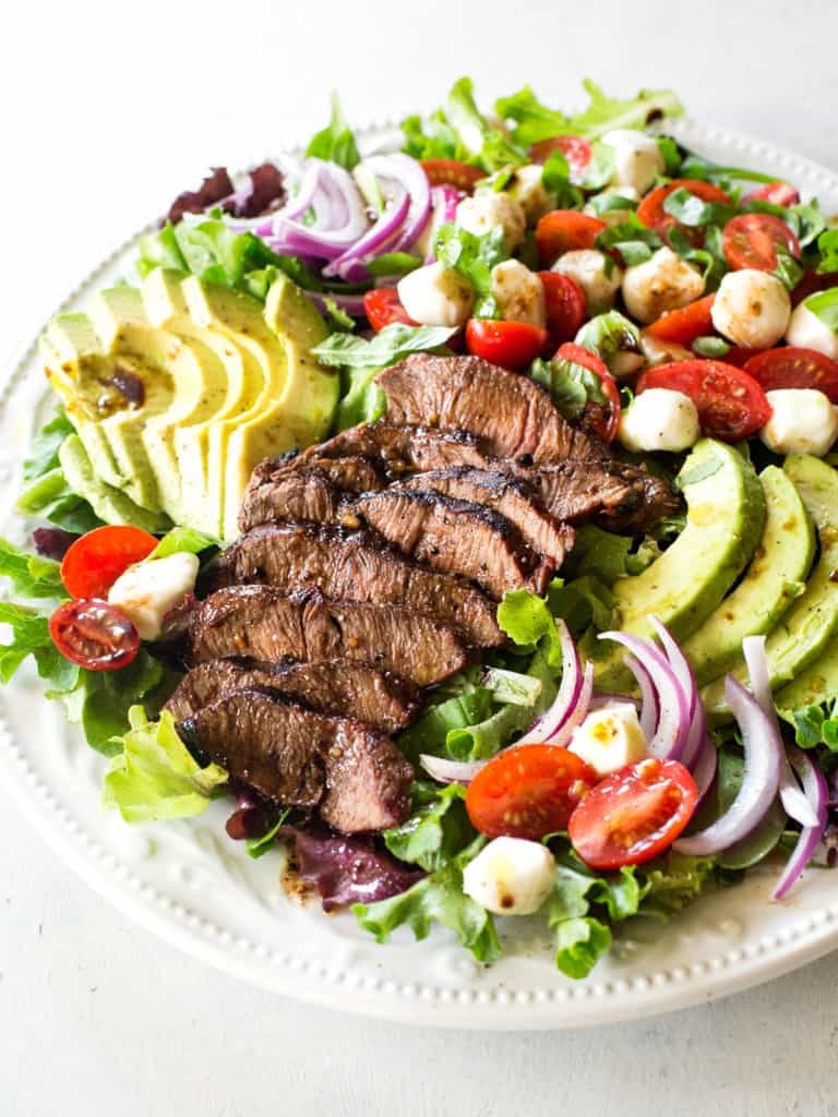 Caprese Steak Salad