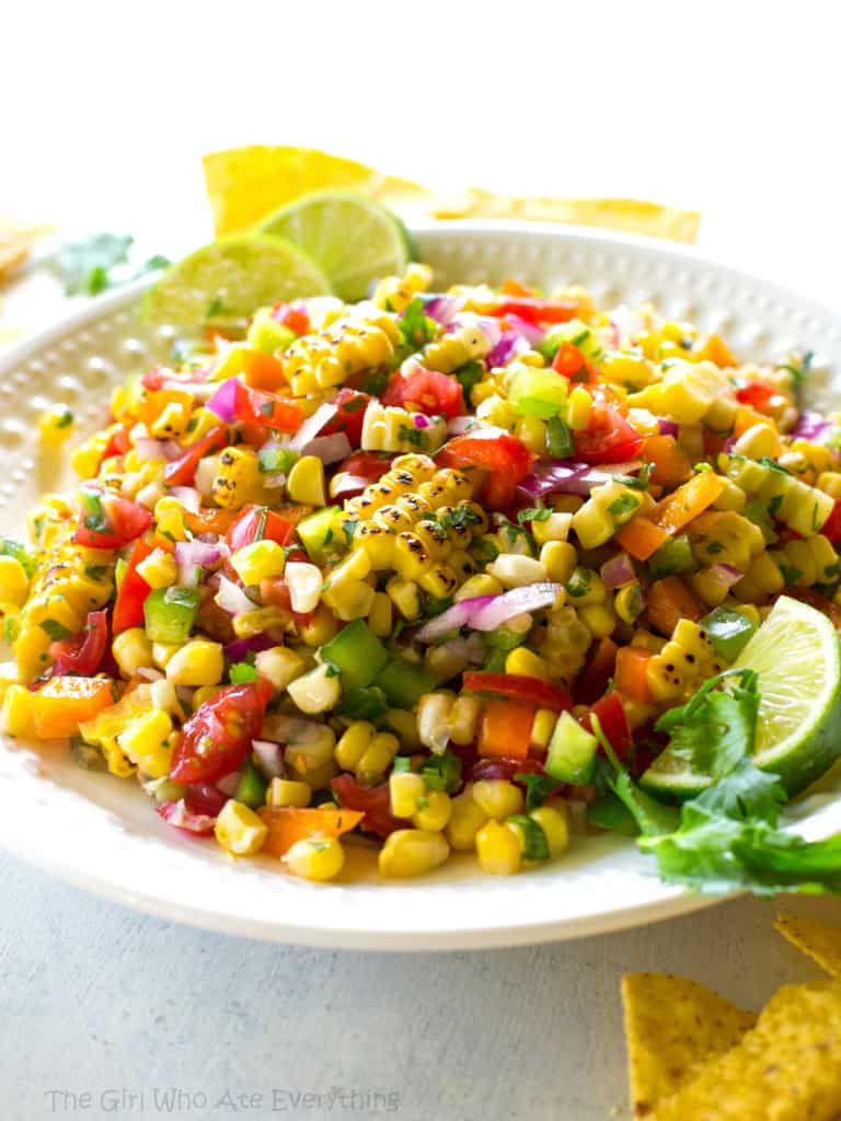 Corn Salsa Recipe The Girl Who Ate Everything