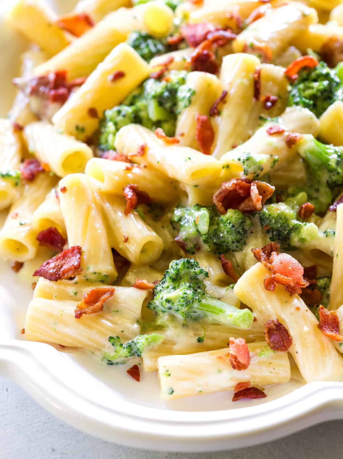 One-Pot Bacon Broccoli Pasta