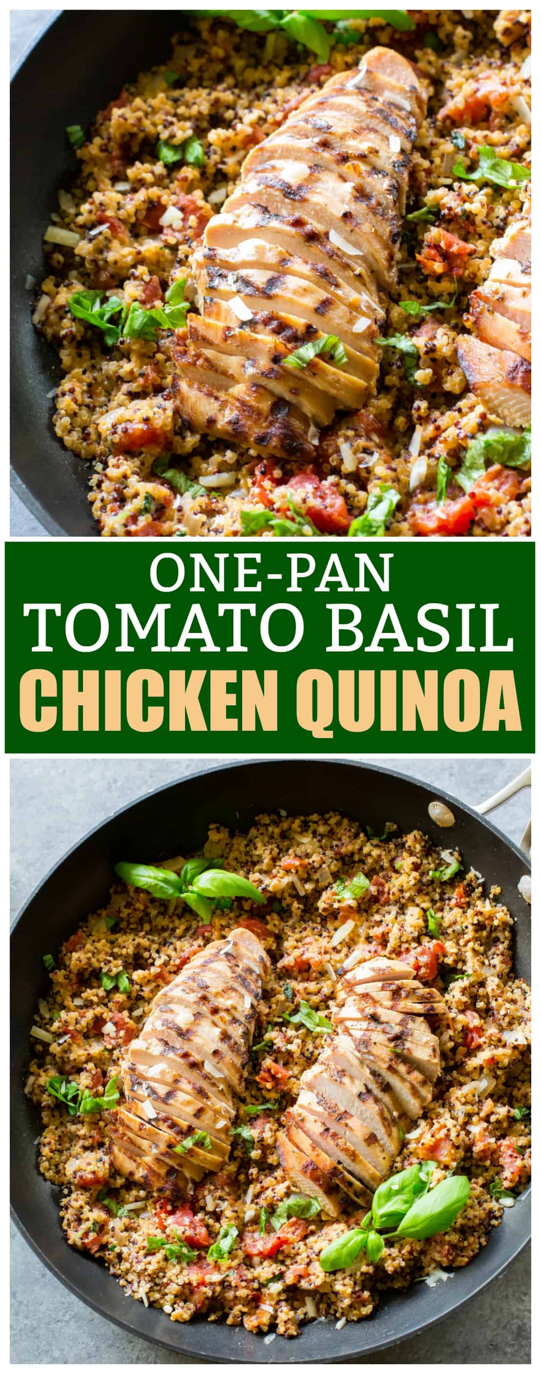 Tomato Basil Chicken Quinoa